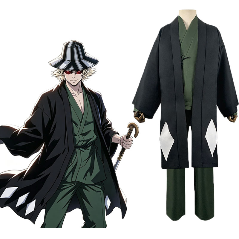 Kostium cosplay Urahara Kisuke – Bleach Captain Coat recenzja i cena