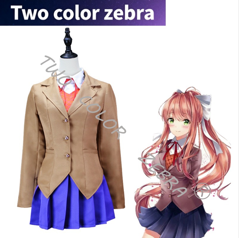 Doki Doki Literatur club Zesta – Anime Cosplay Kostüm recenzja i cena