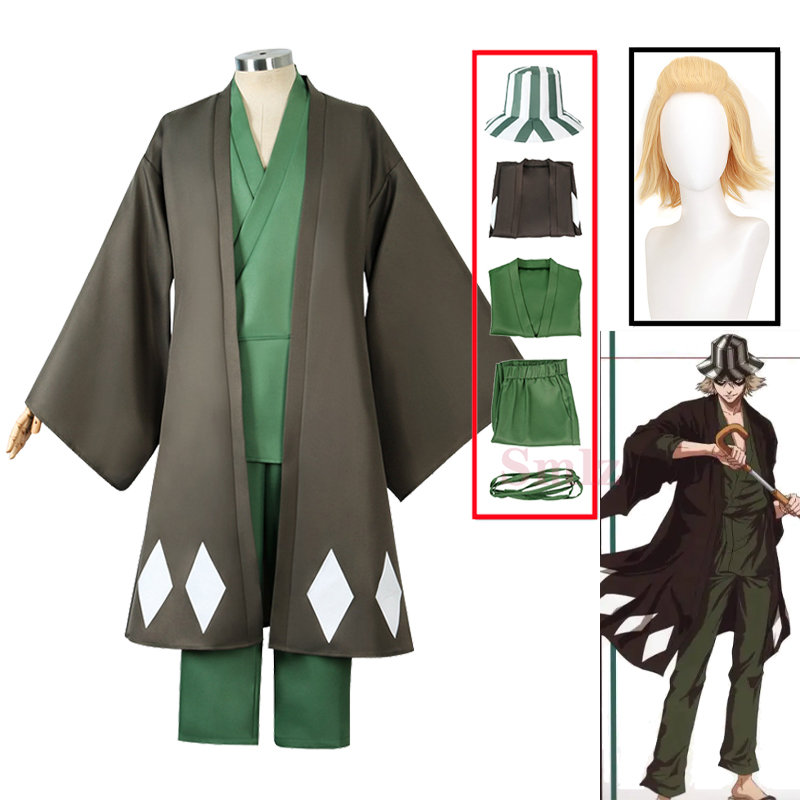 Urahara Kisuke Cosplay Anime B – Bleach Captain Coat recenzja i cena