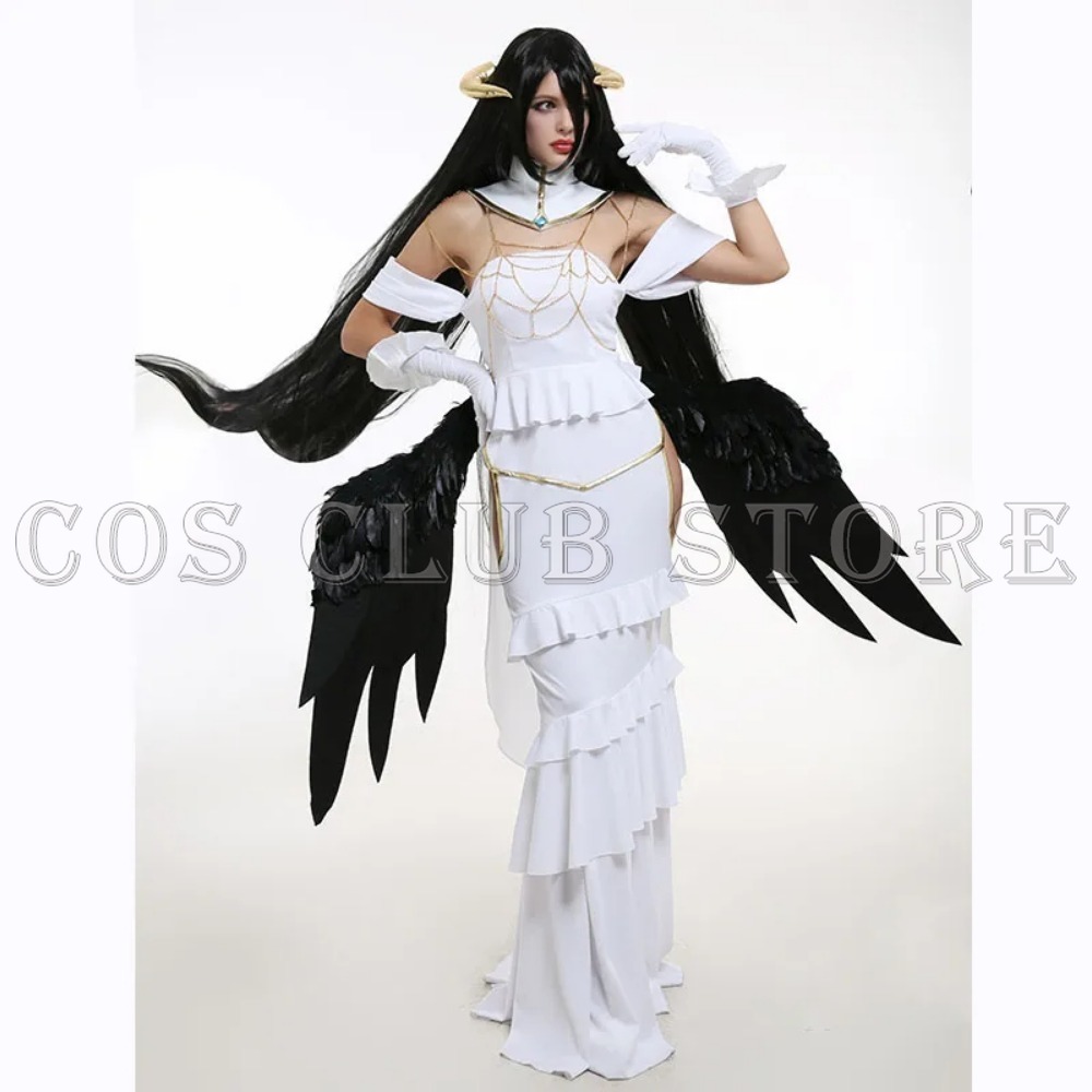 Anime OVERLORD sukienki Cospla – Anime Cosplay Albedo recenzja i cena
