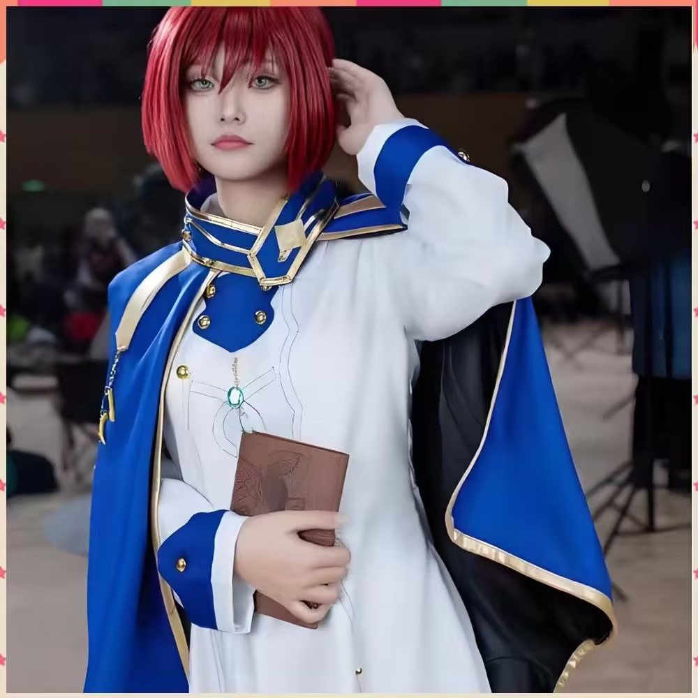 Kostiumy Shirayuki Cosplay Ani – Anime Cosplay With Red Hair recenzja i cena