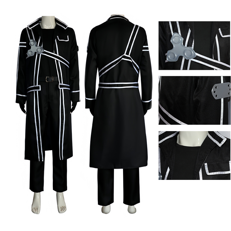Anime miecz Cos Kirito Kazuto  – Bleach Captain Coat recenzja i cena