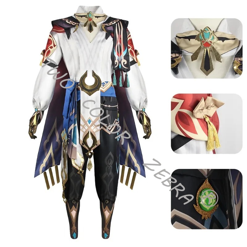 Kostium Cosplay Kaveh Genshin  – Anime Cosplay Kostüm recenzja i cena