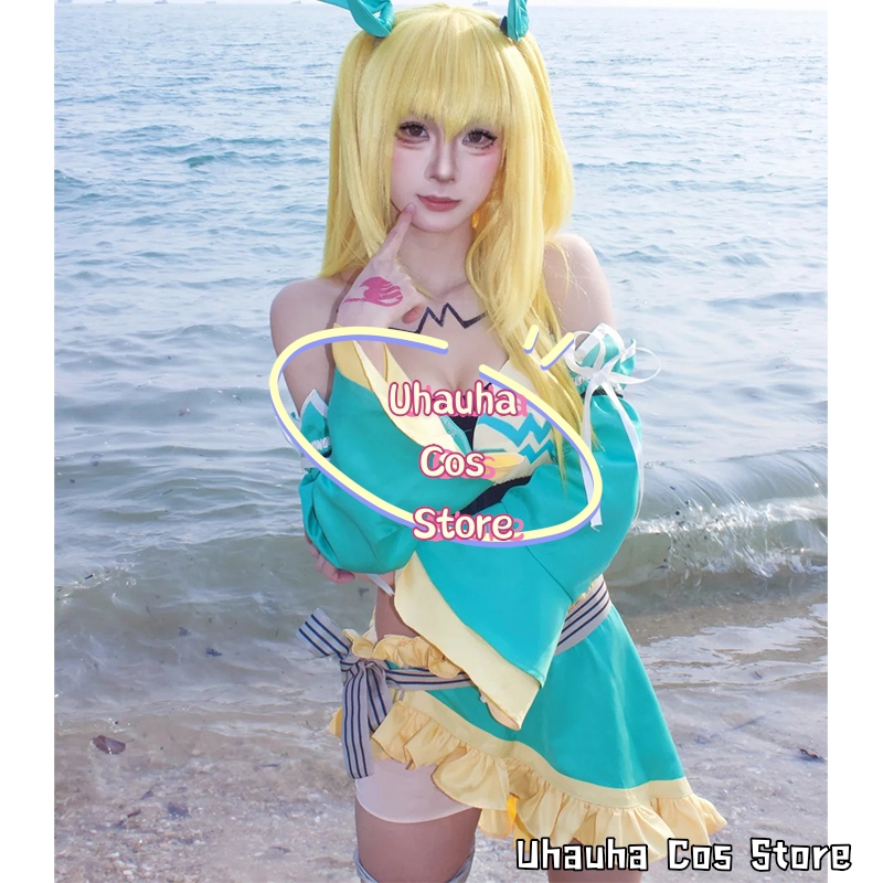 Anime Lucy Heartfilia Strój Co – Anime Cosplay Outfits Female recenzja i cena