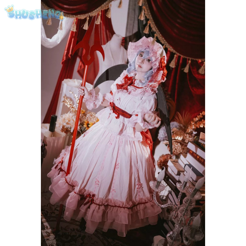 Kostium Remilia Scarlet do cos – Anime Cosplay Red recenzja i cena
