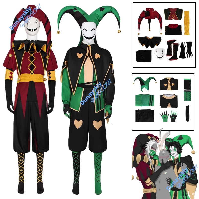 Męski Strój Klauna Pierrot z C – Anime And Cosplay Expo 2025 recenzja i cena