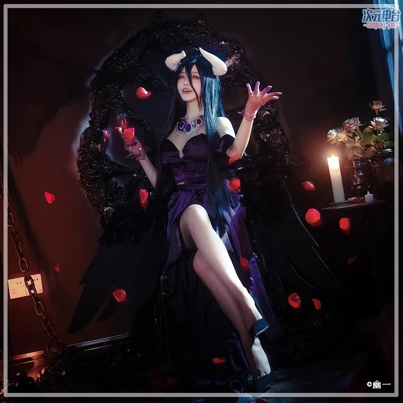 Kostium Cosplay Albedo z Overl – Anime Cosplay Albedo recenzja i cena