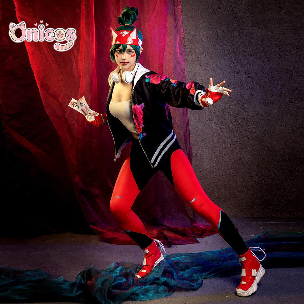 Kostium cosplay Kiriko z Overw – Anime Cosplay Red recenzja i cena