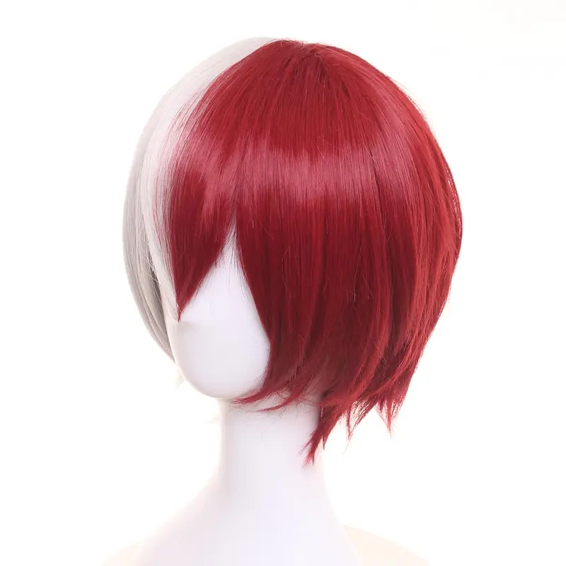 Le Cool Men Anime Todoroki Sho – Anime Cosplay With Red Hair recenzja i cena
