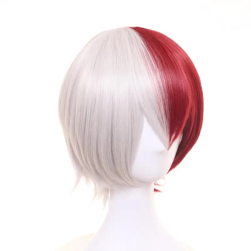 Le Cool Men Anime Todoroki Sho – Anime Cosplay With Red Hair recenzja i cena