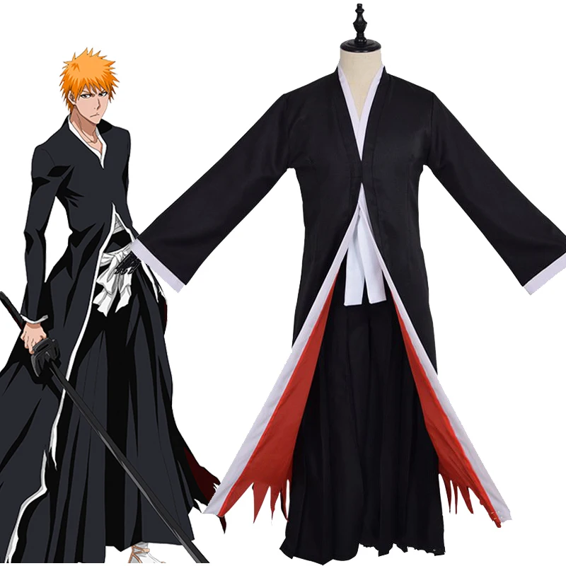 Anime Bleach Cosplay Kurosaki  – Bleach Captain Coat recenzja i cena