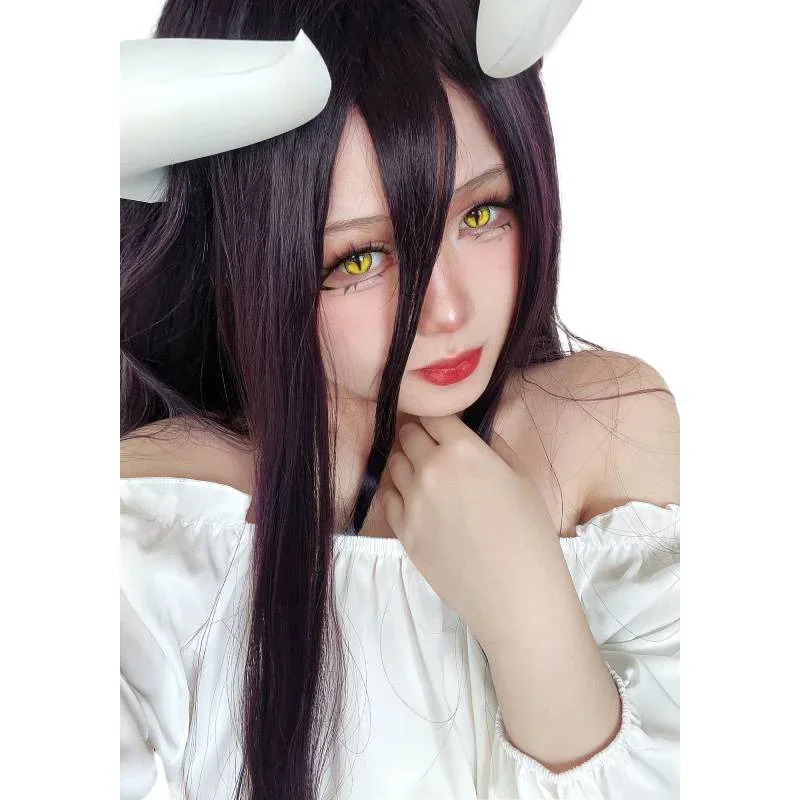 Białe rogi z klipsami do kosti – Anime Cosplay Albedo recenzja i cena