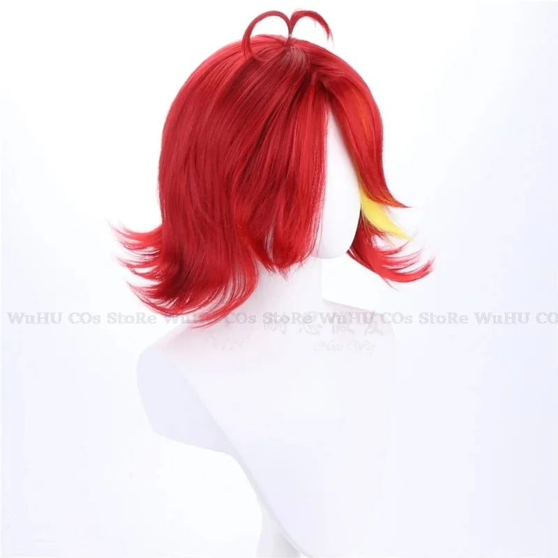 Peruka Cos Niffty Anime Hotel  – Anime Cosplay With Red Hair recenzja i cena